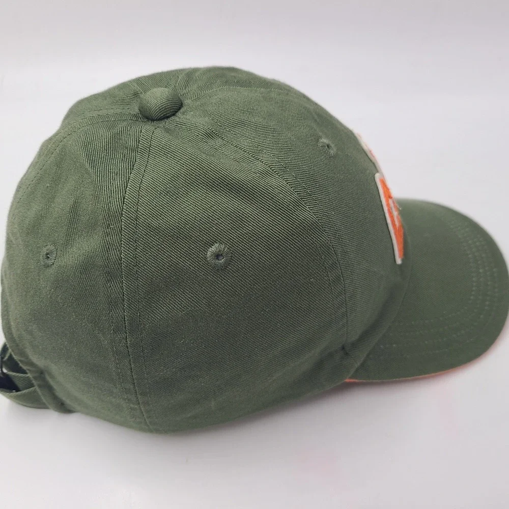 Kids Gap Hat Adjustable S-M Green Orange Logo Baseball Cap Casual Preppy Cotton